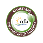 CDFA Registered OIM CDFA Registered Organic Input Material